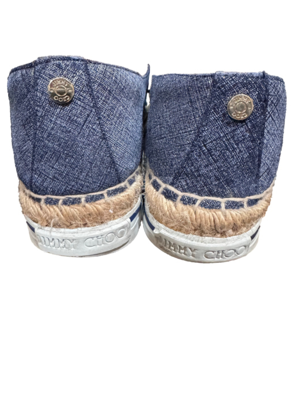 Jimmy Choo Dawn Denim Espadrilles - Picture 7 of 17